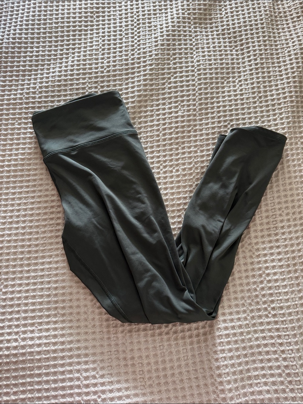 Under Armor Olive Green High-Waist Leggings